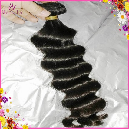 Deep Wave human hair Burmese bundles Raw Wavy Unprocessed Virgin Hair 1 bundle deal Tangle free BEST VENDOR