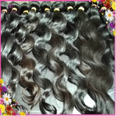 Natural Color Raw Burmese body wave hair 4 bundles deal Real Good quality single donor Hairs Shop online