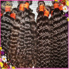 Top 12 Raw Filipino  deep wave curly hair weaves 4 bundles deal pixie curl Unprocessed hair weft Hand tied Merula Hair
