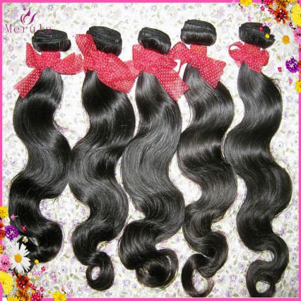 Raw cuticle aligned Natural Filipino Body Wave 3 bundles weaving 100% human bouncy Hair fast shipping