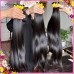 Bulk Straight Hairs  Double Drawn different colors 100g/piece Top Quality Raw human hair 1 bundle full ends