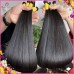 Bulk Straight Hairs  Double Drawn different colors 100g/piece Top Quality Raw human hair 1 bundle full ends