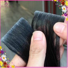 Celebrity Invisible injected Tape ins Hair Extensions Raw Single donor Human Hair 100grams highly recommended