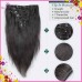 Classical Clip in Hair extensions Raw Hair Quality 120g 7pcs/set different textures Natural Color