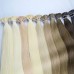 Celebrity Flat tips Keratin tips Hair Extensions Raw Single donor Human Hair  100grams(2packs) Thick ends