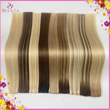 Celebrity Genius Micro Wefts Hair Extensions Raw Single donor Human Hair 100grams 2packs