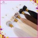 Celebrity Micro Loop Ring Extensions Raw Single donor Straight Human Hair 100grams(2packs)