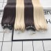 Celebrity Micro Loop Ring Extensions Raw Single donor Straight Human Hair 100grams(2packs)