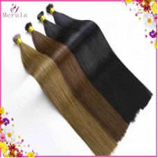 Celebrity Nano Rings Halo Hair Extensions Raw Single donor Straight Human Hair 100grams(2packs) 