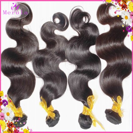 Gorgeous Raw Hair Ladies 4 bundles deal South East Virgin Body wave Laotian Hair Thick Bouncy Bundles 