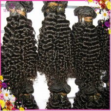 100g single bundle  Laotian Unprocessed Jerry curly Raw Hair cuticle aligned raw  hairs last 2 years Vendors