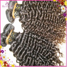 Pixie curls Raw Laotian Raw human hair quality guaranteed hair extension tight curls 4 bundles/lot Rapid delivery