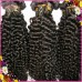 Dreadlock South Asian Laotian deep curly raw unprocessed virgin hair 2pcs/lot natural color weaving weft Black Label