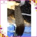 Natural Kinky straight Burmese raw hair weaving Coarser African American Hair Style 2pcs/lot  Tangle free Merula Tress