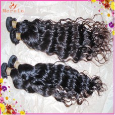 Super bouncy Cambodian natural wave raw hair 4pcs/lot Virgin loose curl weft one donor health bundles Accept PayPal