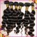 Natural one donor Raw Filipino Loose wave human hair weave bundle deal 100g/piece by Merula Hair