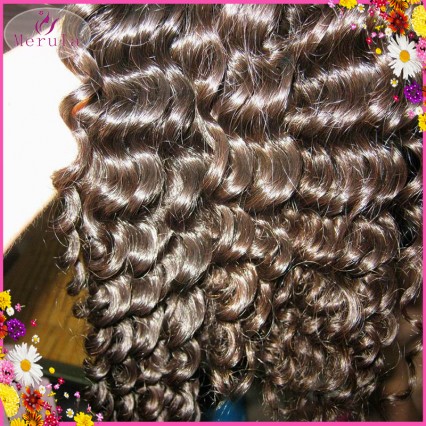 Raw Unprocessed one direction human hair 100g one bundle Cambodian deep wave curly weaving High Quality weft