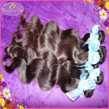 Large stock Indian Unprocessed body wave hair 4 bundles deal cuticle aligned full end weave