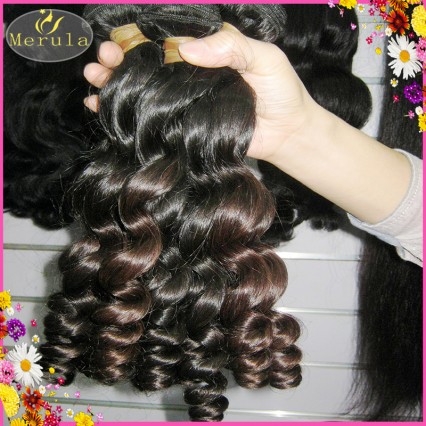 Italy curl Raw Vietnamese Virgin Unprocessed human hair 1 bundle sample deal long lasting 100g/bundle New Arrival