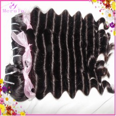 Cut from one donor Raw Vietnamese Deep tight wave 3pcs/lot Virgin human hair extensions with competitive price check now!