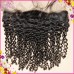 One donor Raw Hair Kinky Curly 13x4 HD transparent Lace frontal deep tight smaller curls