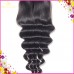 Loose curly Top lace closure HD lace preplucked one donor raw hair loose deep wave