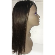 Raw Unprocessed Natural Straight Hair 360 Full lace handtied wig 1 piece MeruLa Top quality 