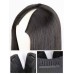 U part wig raw single donor human hair machine made weave half wigs perfect quality density available